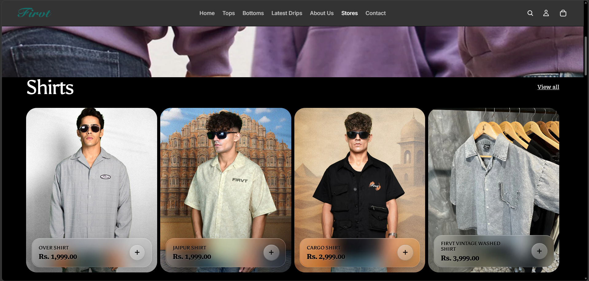 iOS 26 Style Product Cards preview
